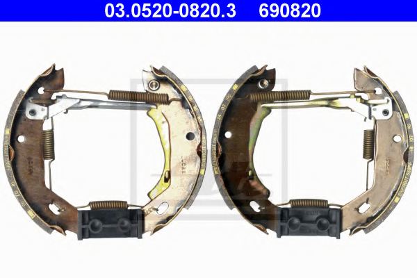 ATE 03.0520-0820.3 Brake Shoe Set